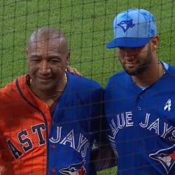 Gurriel Jr. on Father's Day, 06/16/2019