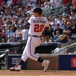 Joc Pederson's three-run homer, 10/11/2021