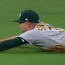 Cal Stevenson's impressive catch, 08/26/2022