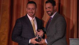 Cyclones alum Conforto receives Thurman Munson Award