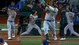 A's select infielder Pete Kozma from Triple-A, place Vimael Machin on IL