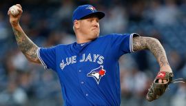 18 May 2016: Chicago White Sox Starting pitcher Mat Latos (38