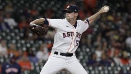 August 10, 2018:Houston Astros relief pitcher Will Harris (36