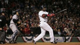 A blast for Ortiz, PawSox fans