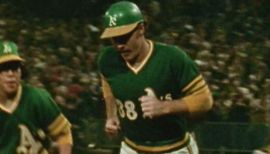 Lot Detail - Mid 1970s Gene Tenace Game Used Oakland A's Cap