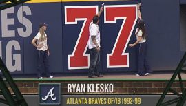 Looking back: Braves outfielder Ryan Klesko