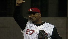 Former Major League Baseball pitcher Jose Rijo, an All-Star and