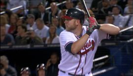 2005 NLDS Game 2: Brian McCann 3-Run Home Run, Brian McCann hit a 3-run  homer to help win game 2 of the 2005 NLDS., By Atlanta Braves Highlights