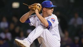 ACL Reds starting pitcher Alec Mills (30) during an Arizona