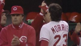 Hal Morris of the Cincinnati Reds poses for phots during media day on  News Photo - Getty Images