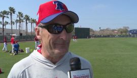 Jim Eisenreich Philadelphia Phillies Women's Royal Roster Name