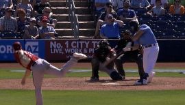 Jeremy Hellickson Ball to Travis Jankowski, 05/08/2018