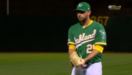 Oakland A's activate Josh Phegley, DFA Dustin Garneau - Athletics Nation