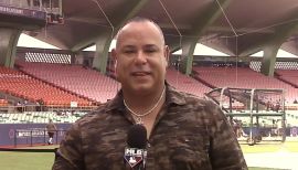 Carlos Baerga stops by the Indians Live set