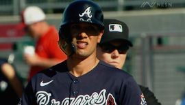 Ryan Goins strikes out swinging., 08/19/2016