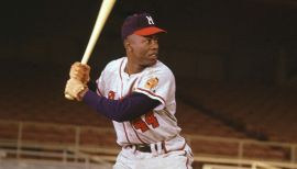 Henry Aaron Batting Jersey Number 44 – Society for American Baseball  Research