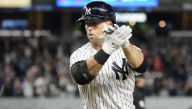 Brett Gardner visits MUSC Children's Hospital