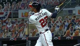 Braves' Markakis out 6-8 weeks with broken left wrist