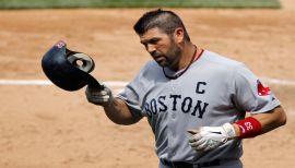 Jason Varitek #33 Boston Red Sox at New York Yankees September 23