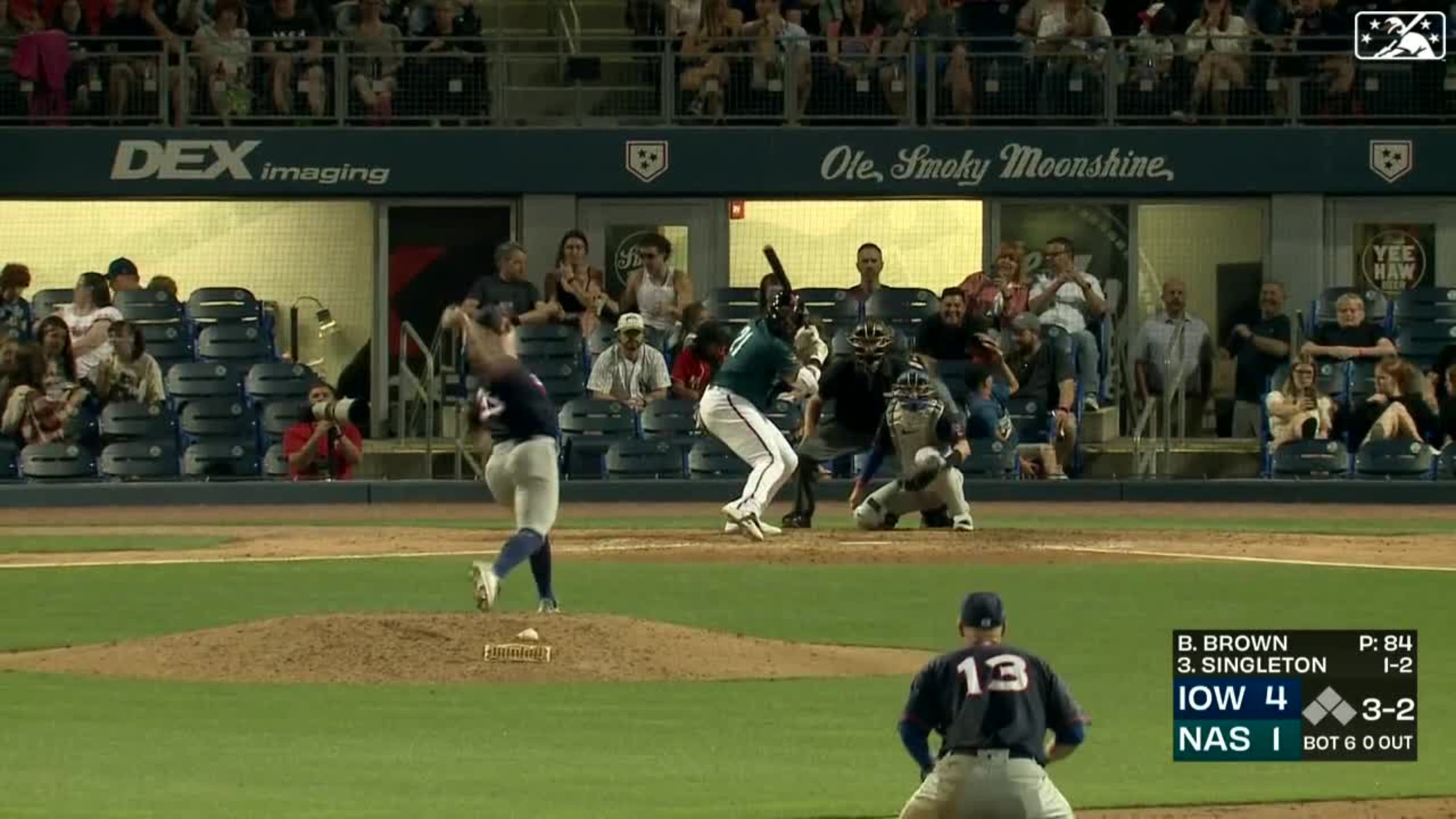 Ben Brown's 11th strikeout