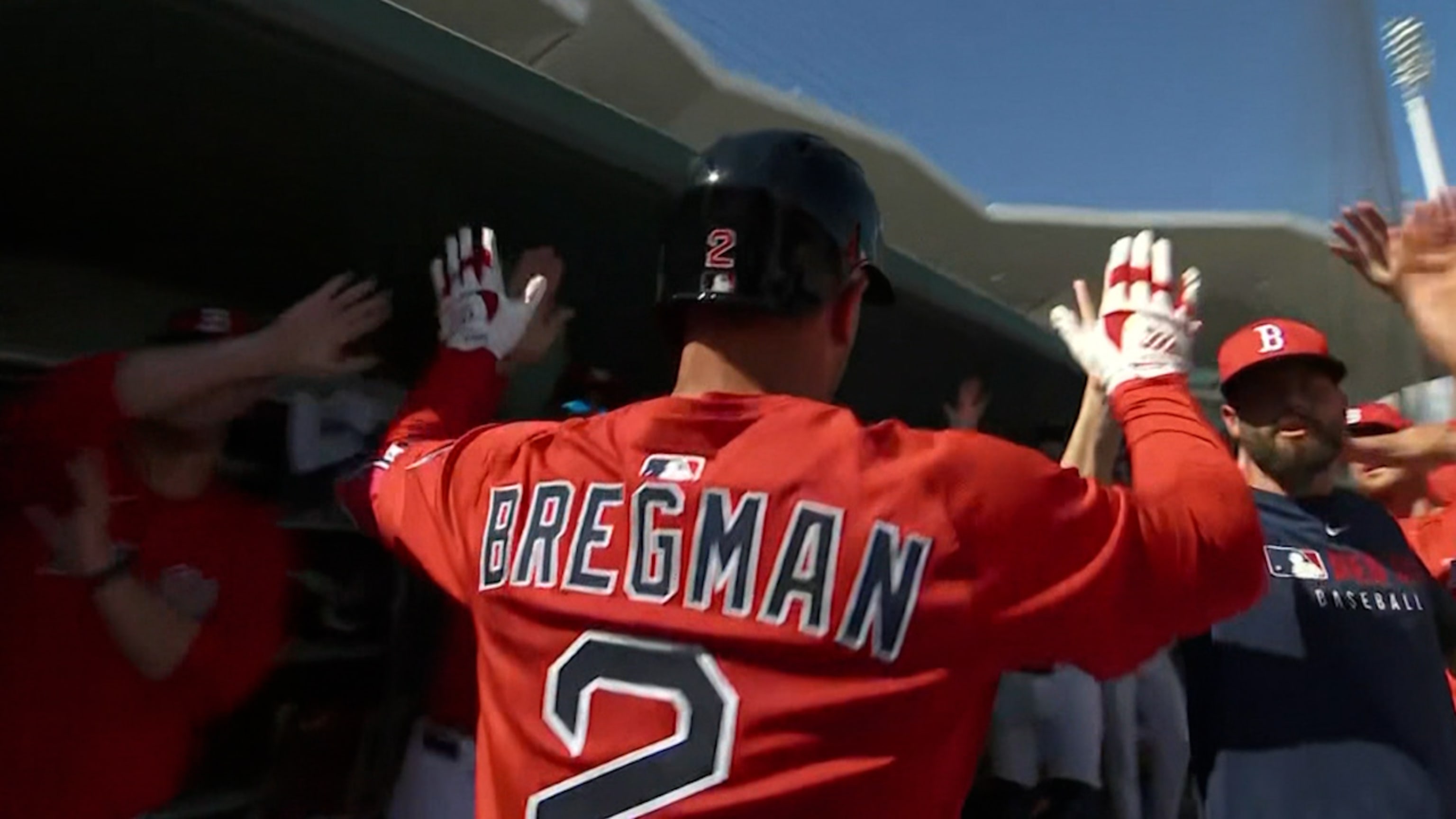 Primer HR de Bregman con Boston
