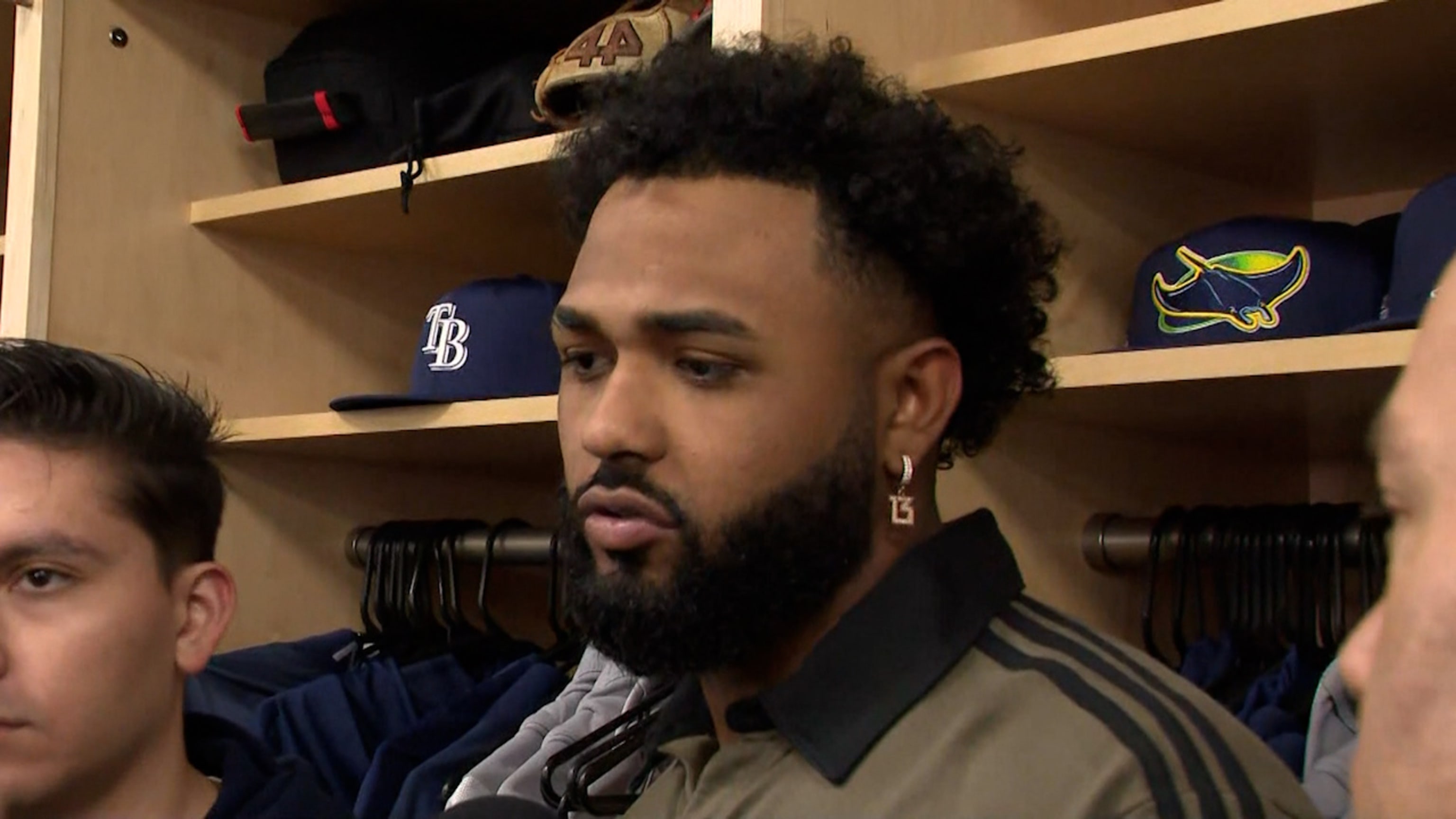 Junior Caminero talks Game 3 offensive struggles