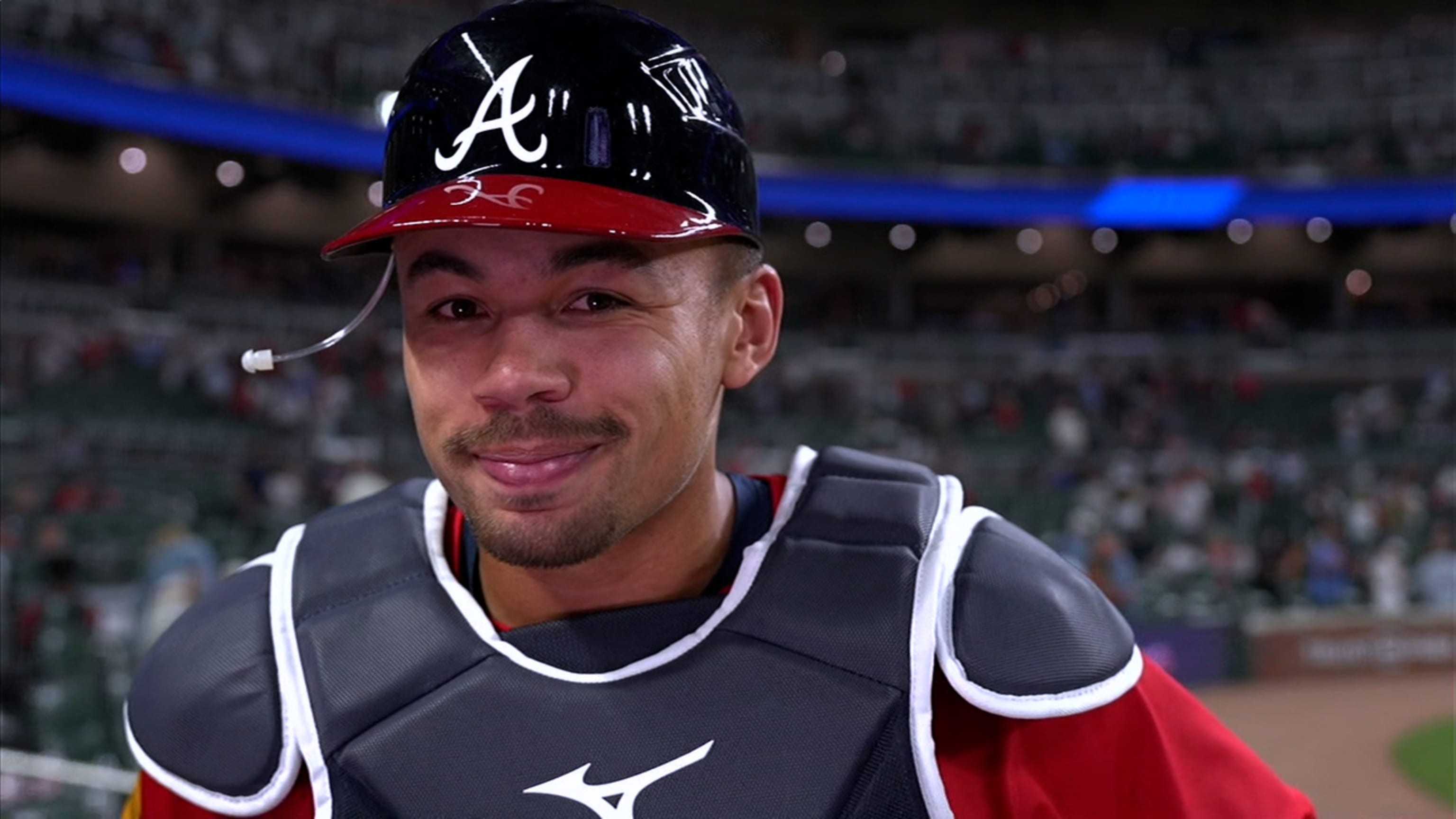 Drake Baldwin discusses his go-ahead hit