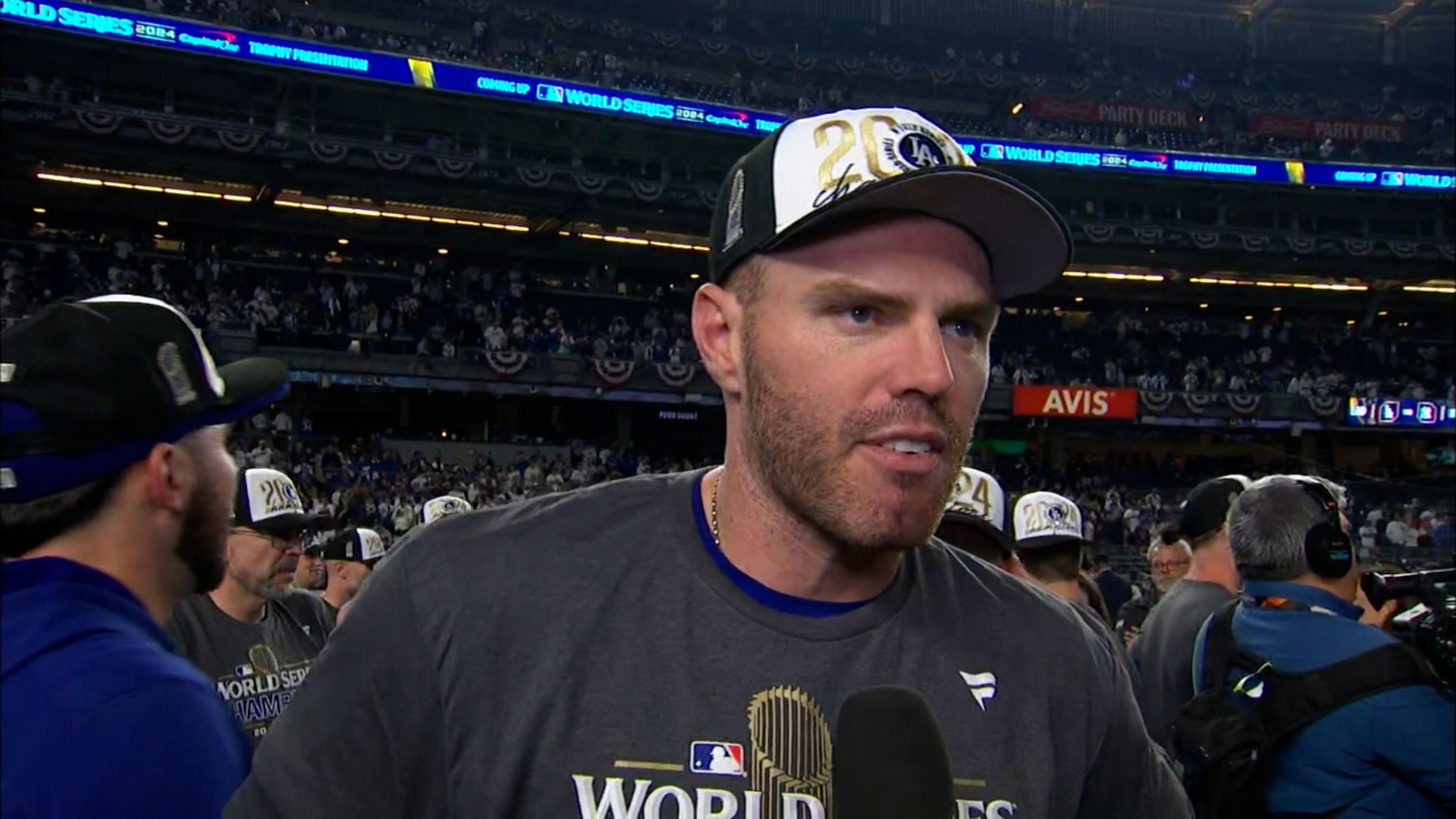 Freddie Freeman on winning the World Series
