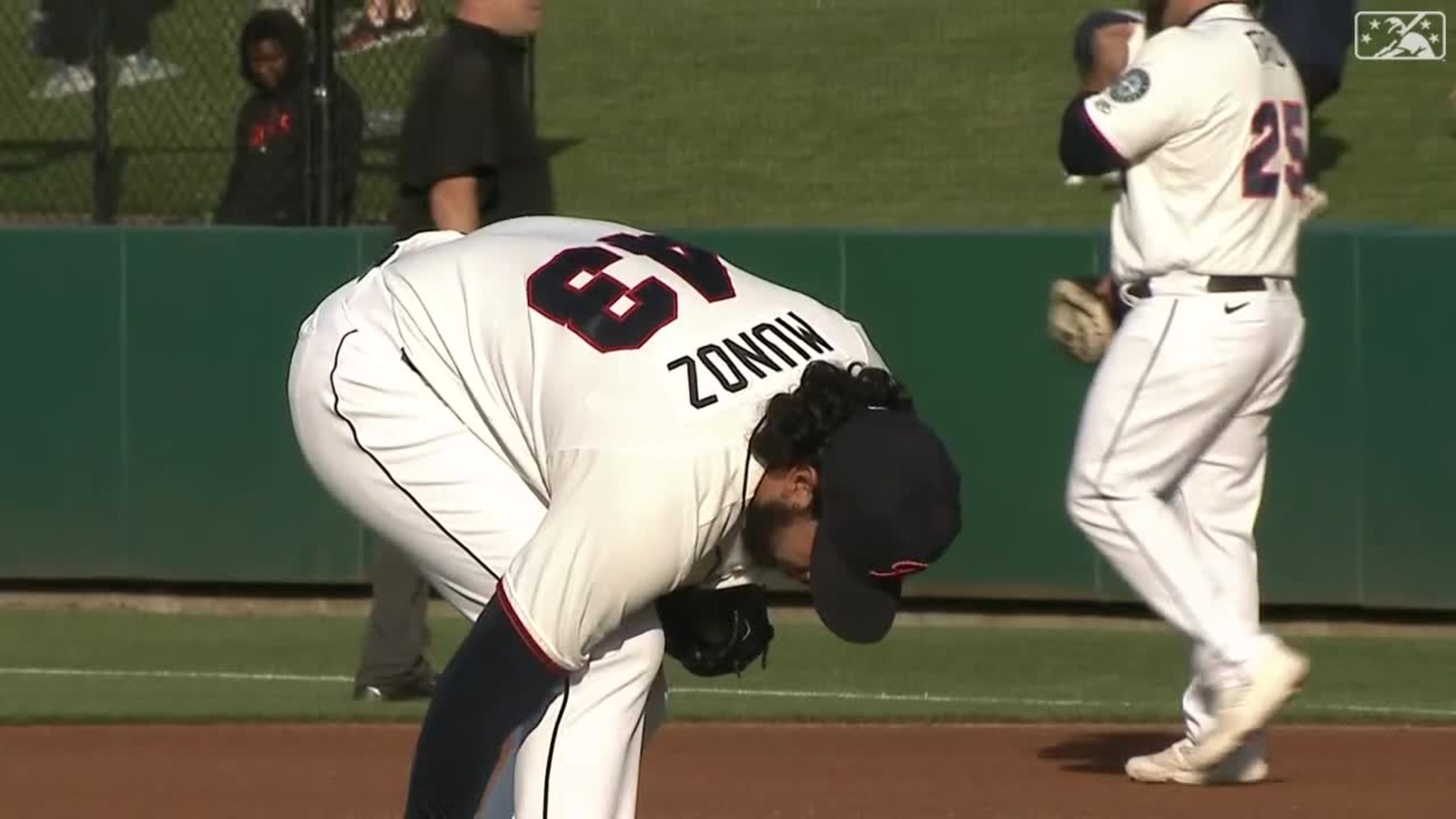 Andres Munoz strikes out two 