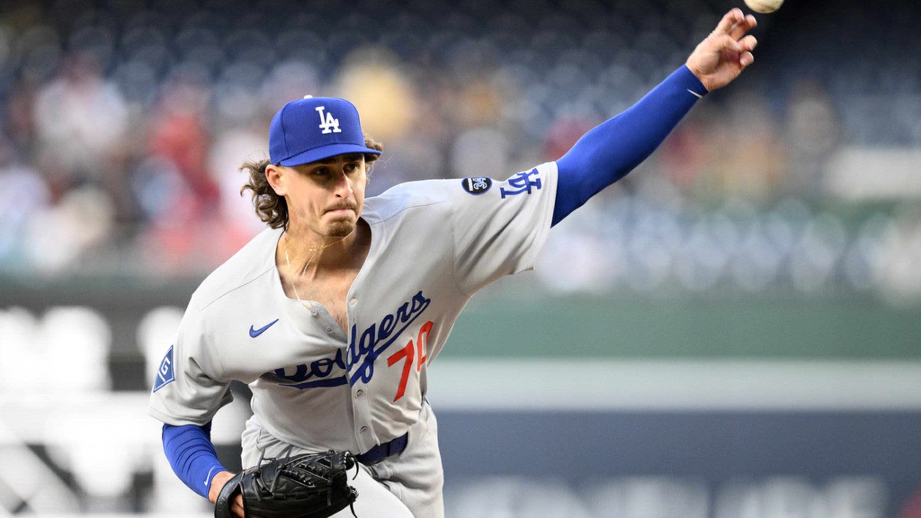 ドジャース戦　実使用ボール　マニーマチャド　ロブレスキー ドジャース中継ぎ左腕ロブレスキー、PSへ意気込み
