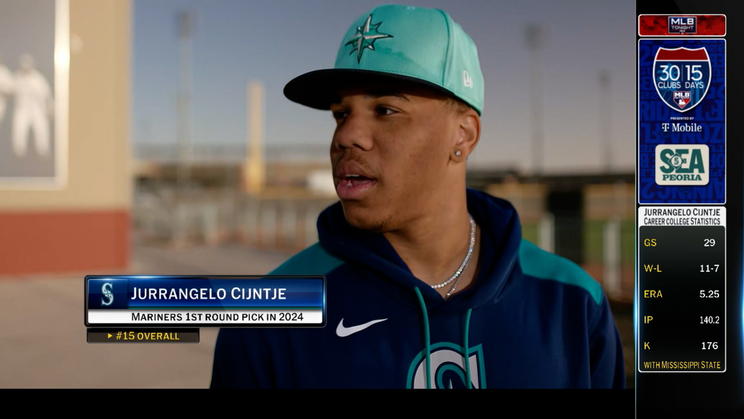 Jurrangelo Cijntje on being switch-pitcher and more