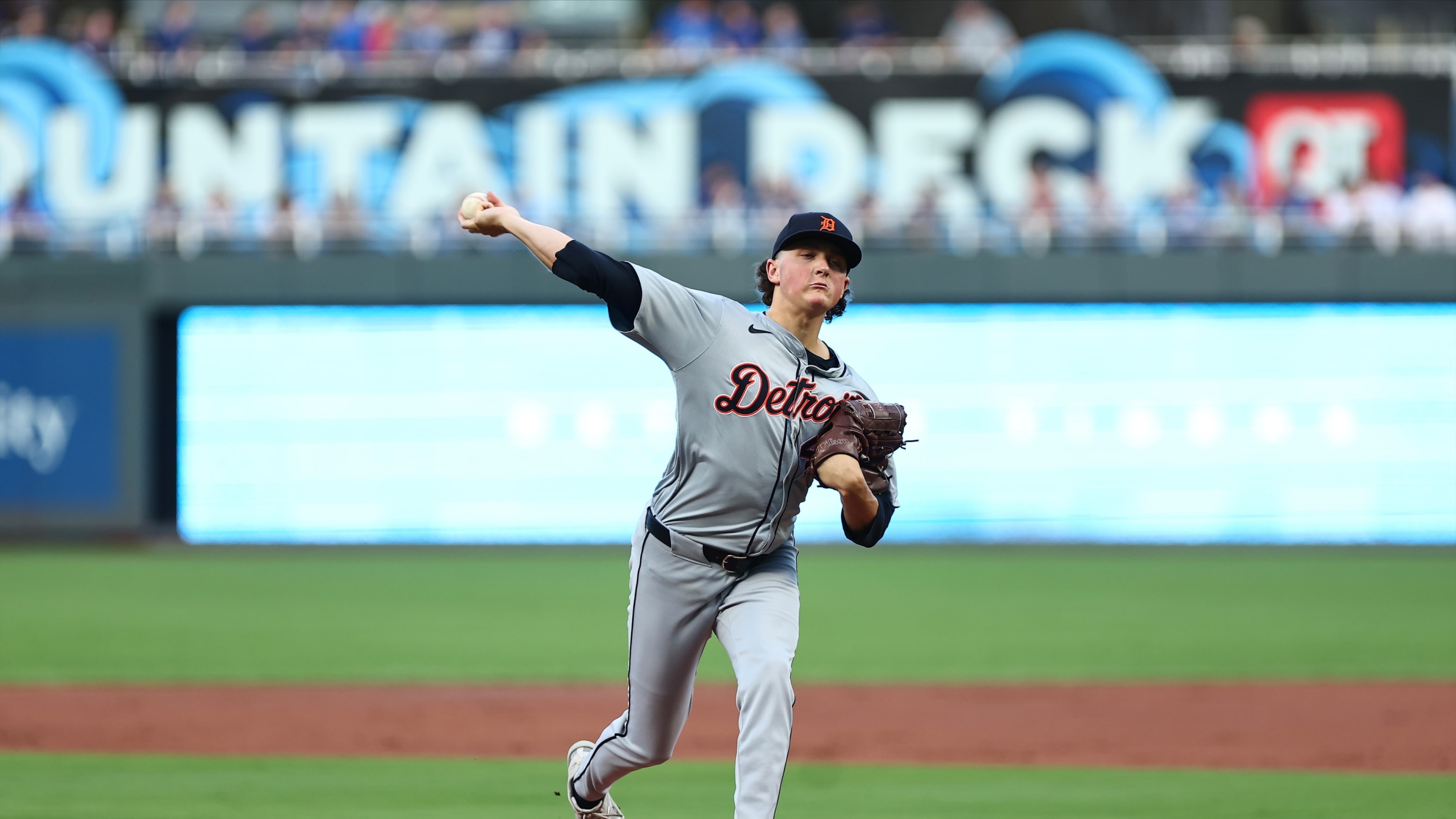 Reese Olson begins his start with a K