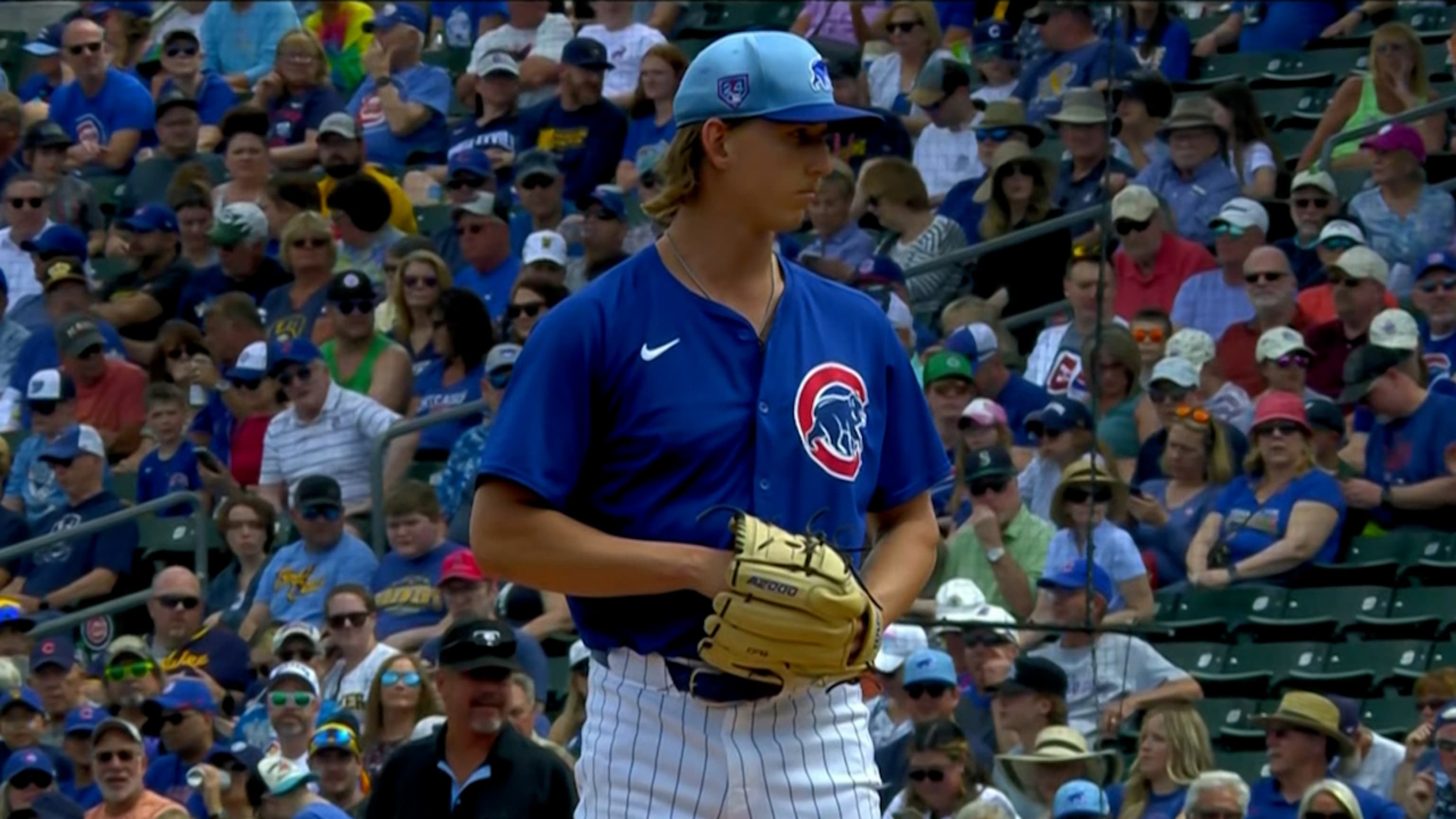 Ben Brown pitches 4 scoreless innings in spring start
