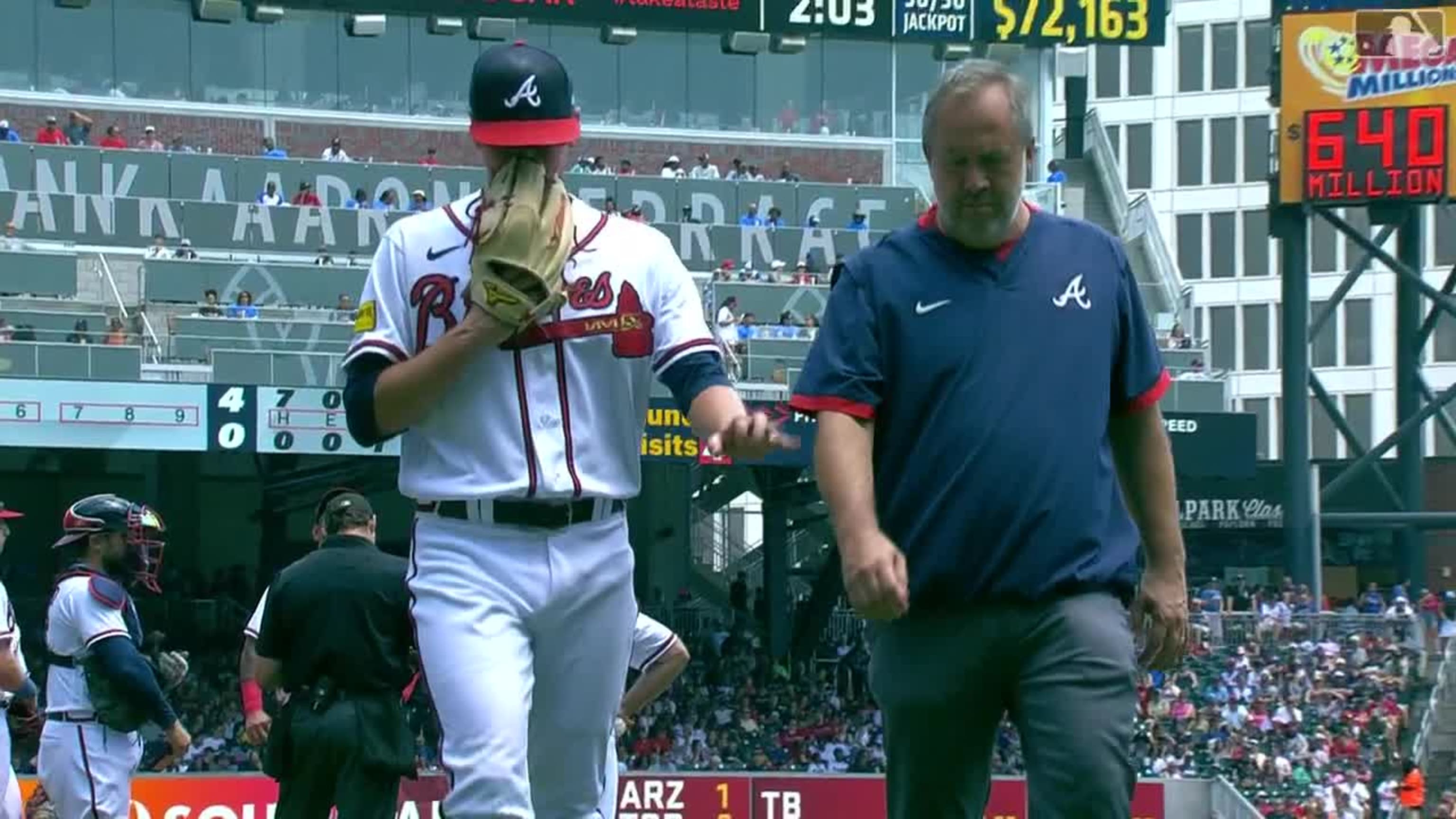 Braves place Gattis on disabled list with back injury