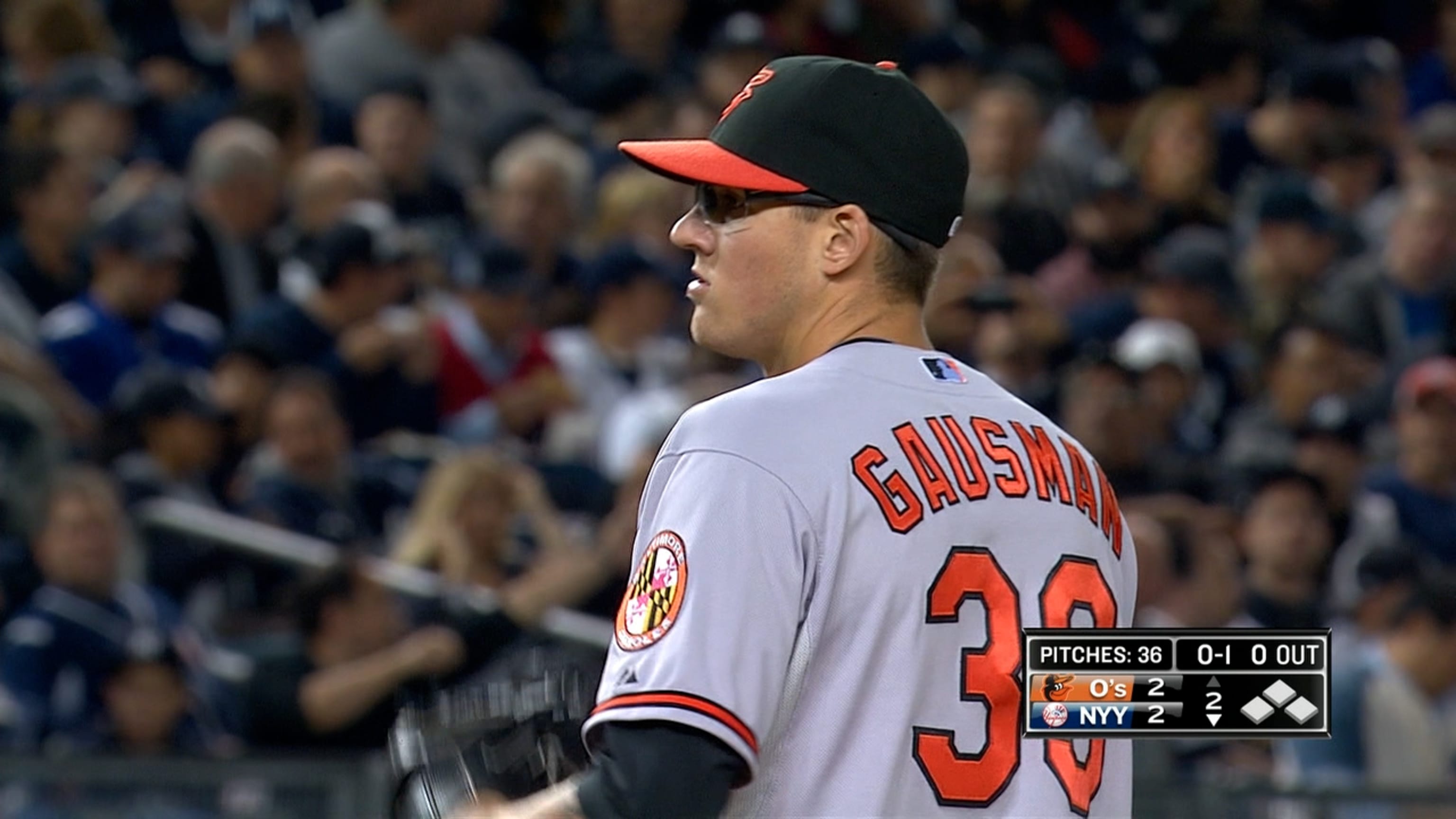 ブルージェイズのケビン・ゴーズマンがイチローと対面