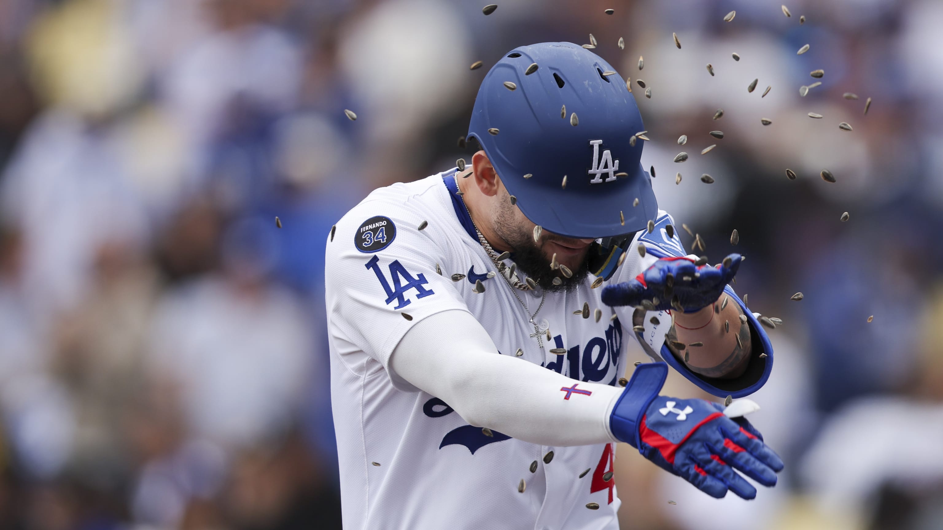 ドジャースのアンディ・パヘス、パイレーツ戦で10安打の快挙