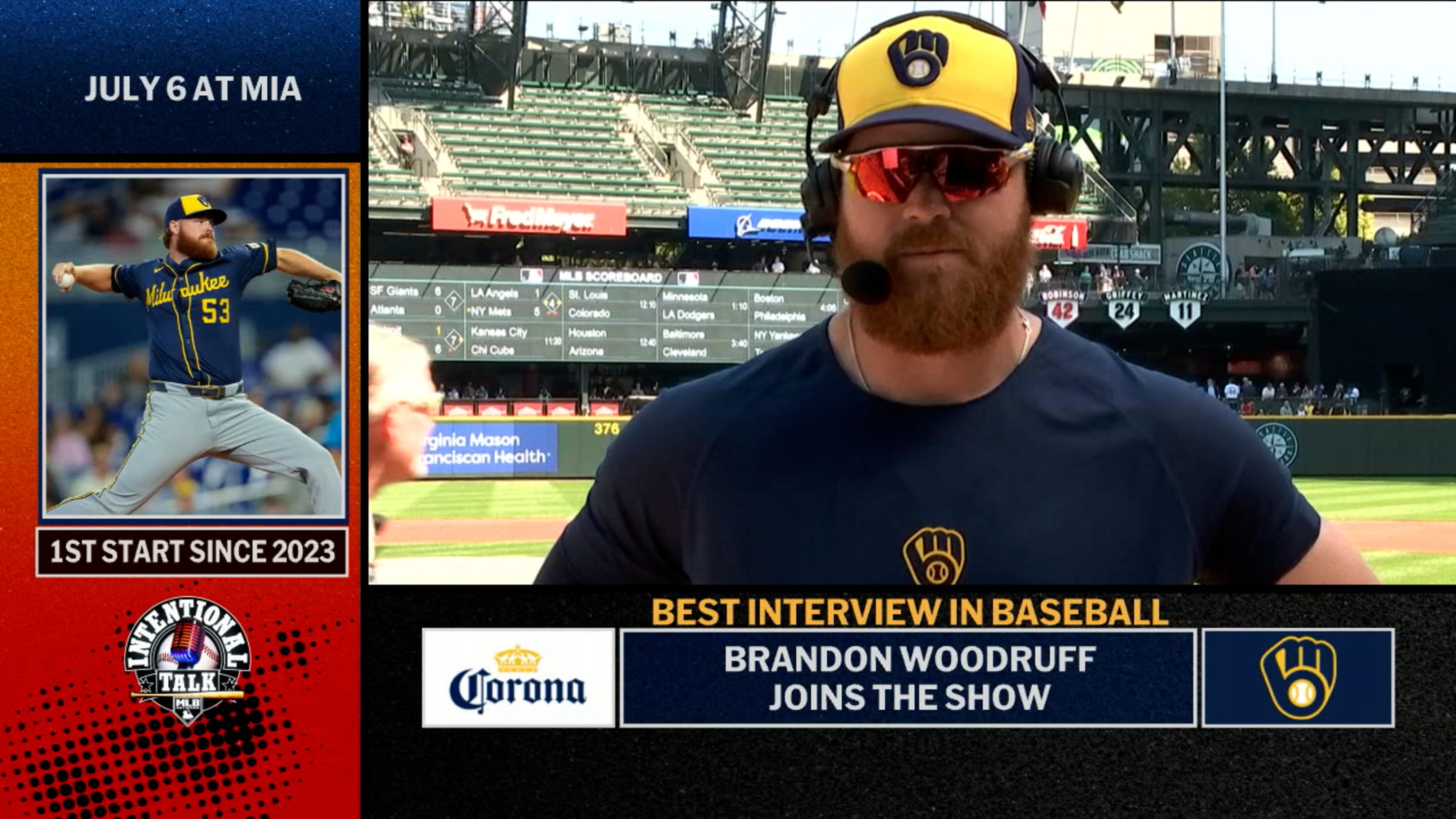 Brandon Woodruff talks Brewers' hot streak