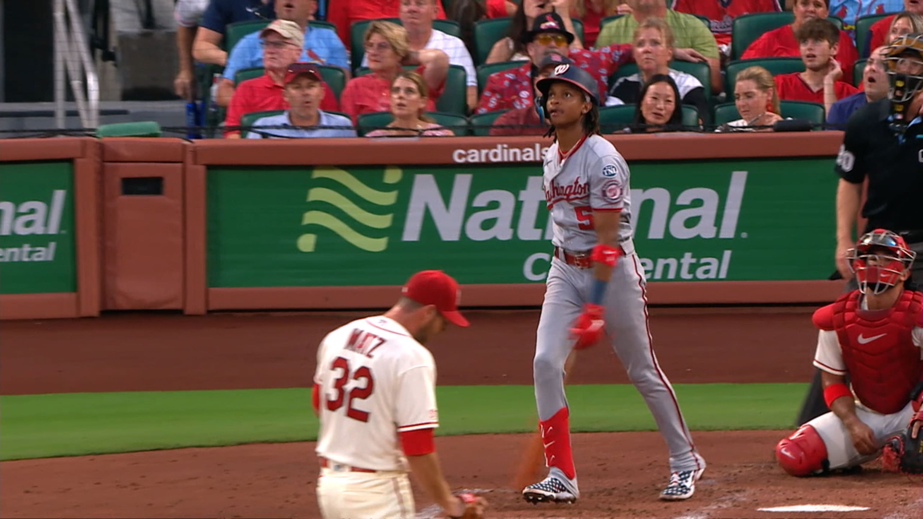 Series opener between Nationals and Cardinals suspended in the 3rd inning  due to rain