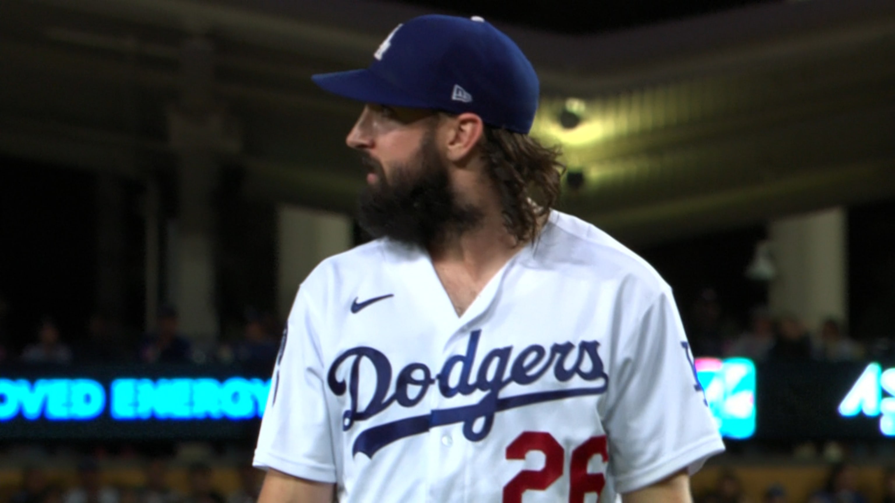 Tony Gonsolin Came Out For Dodger Night At LA Kings Game