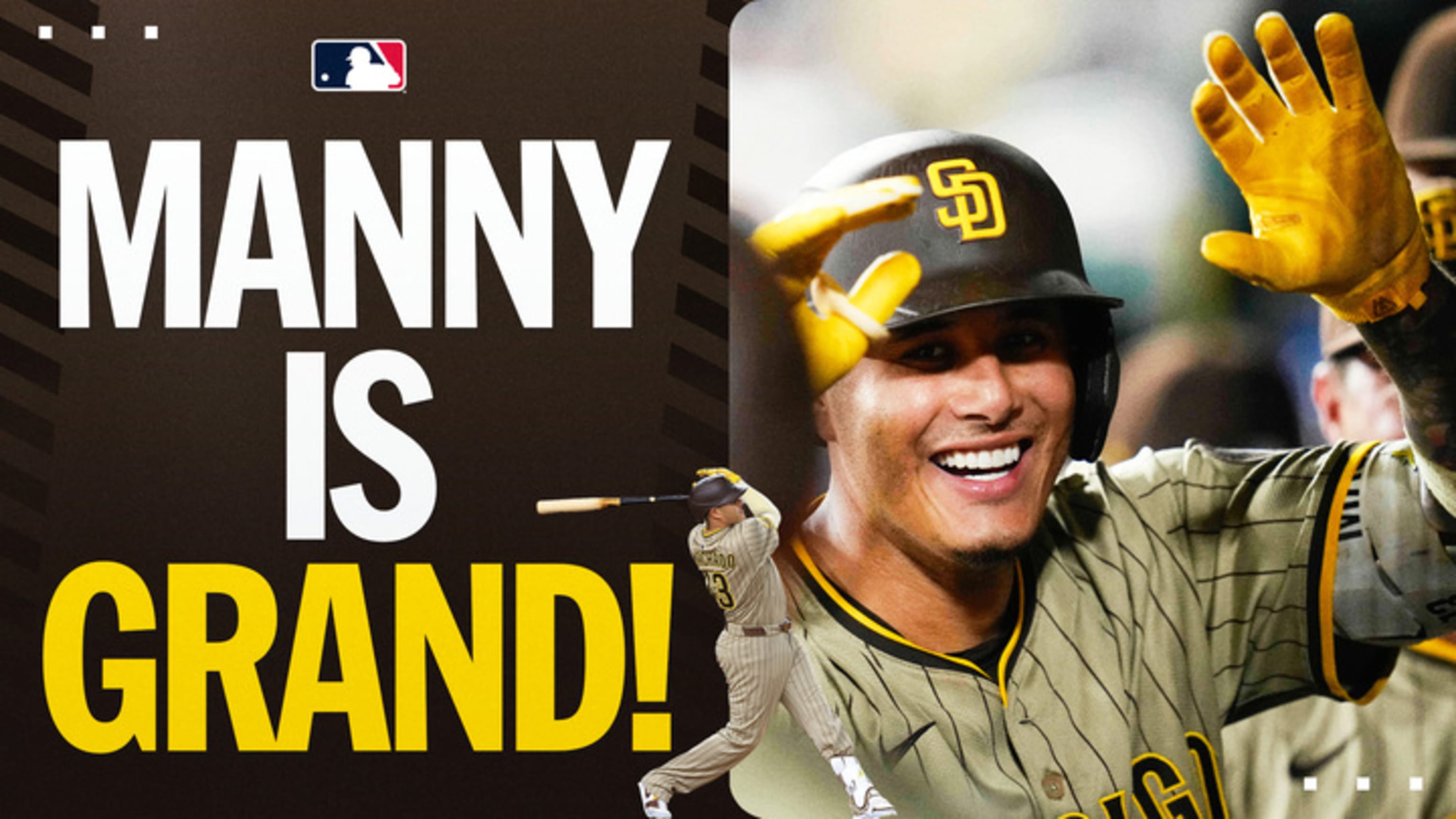 パドレスのマニー・マチャドが今季チーム初の満塁弾でチームを勝利に導く