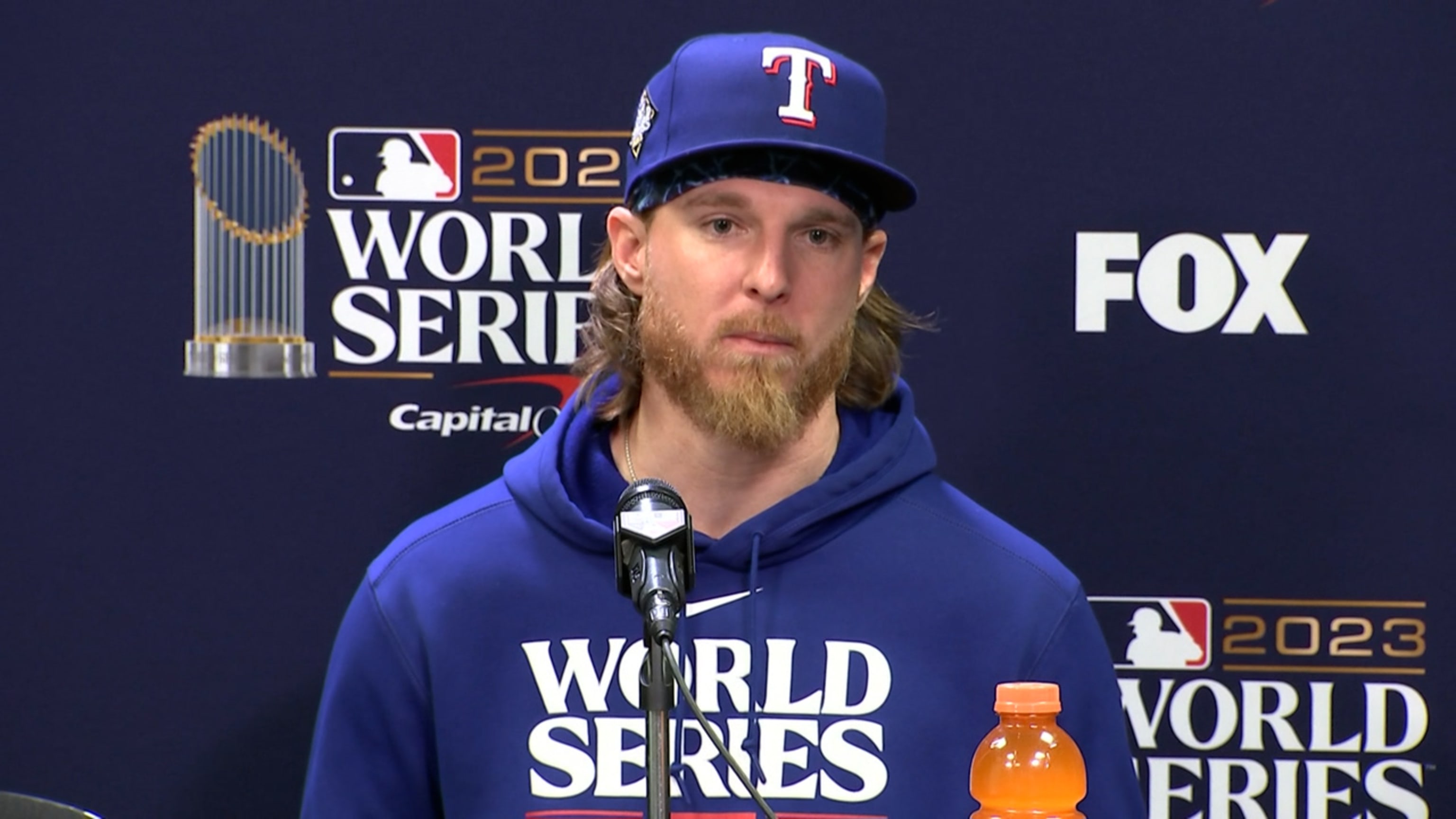 Jon Gray pitches long relief in World Series Game 3