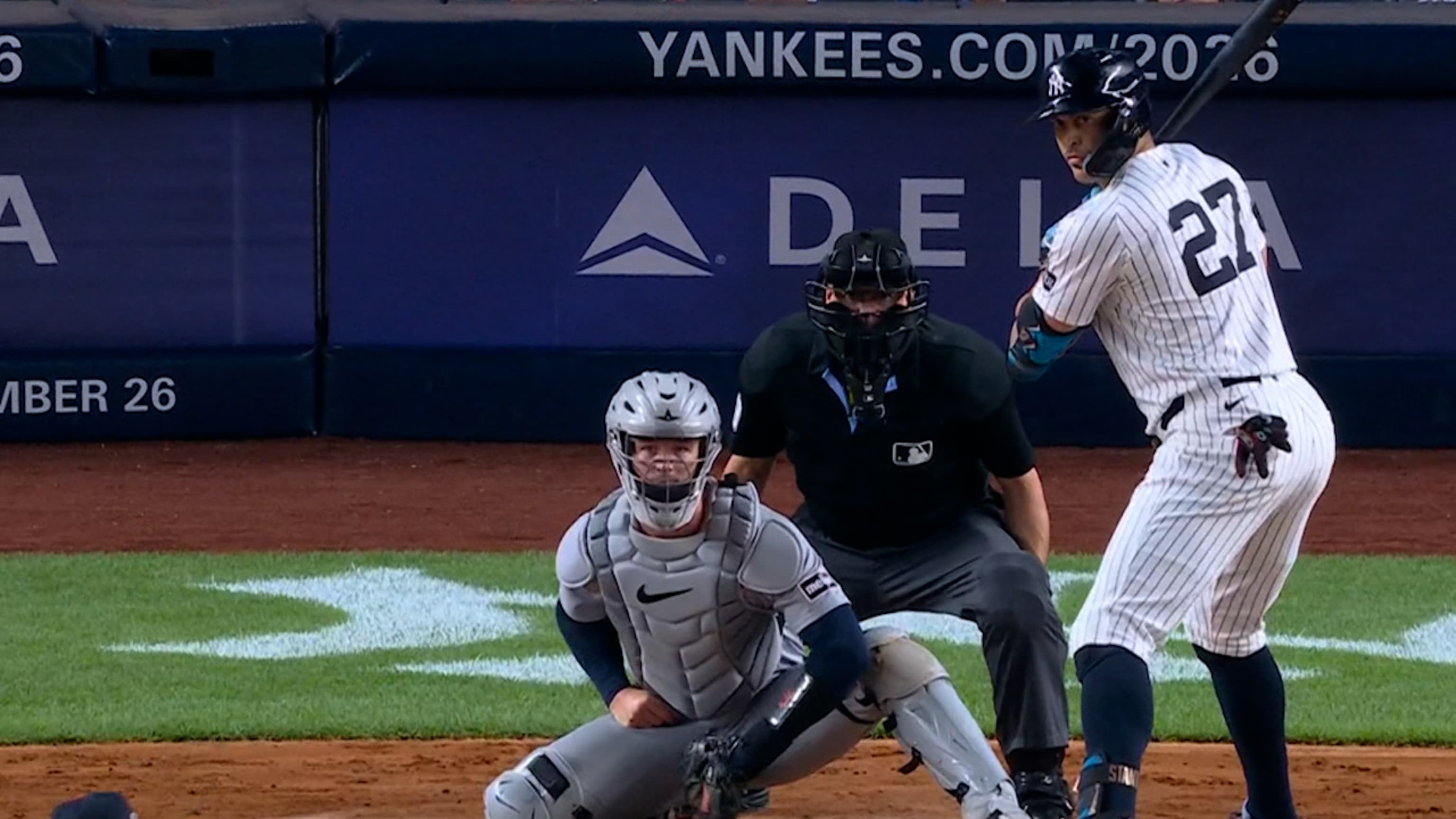 Judge y Stanton dan jonrones en el 3ro