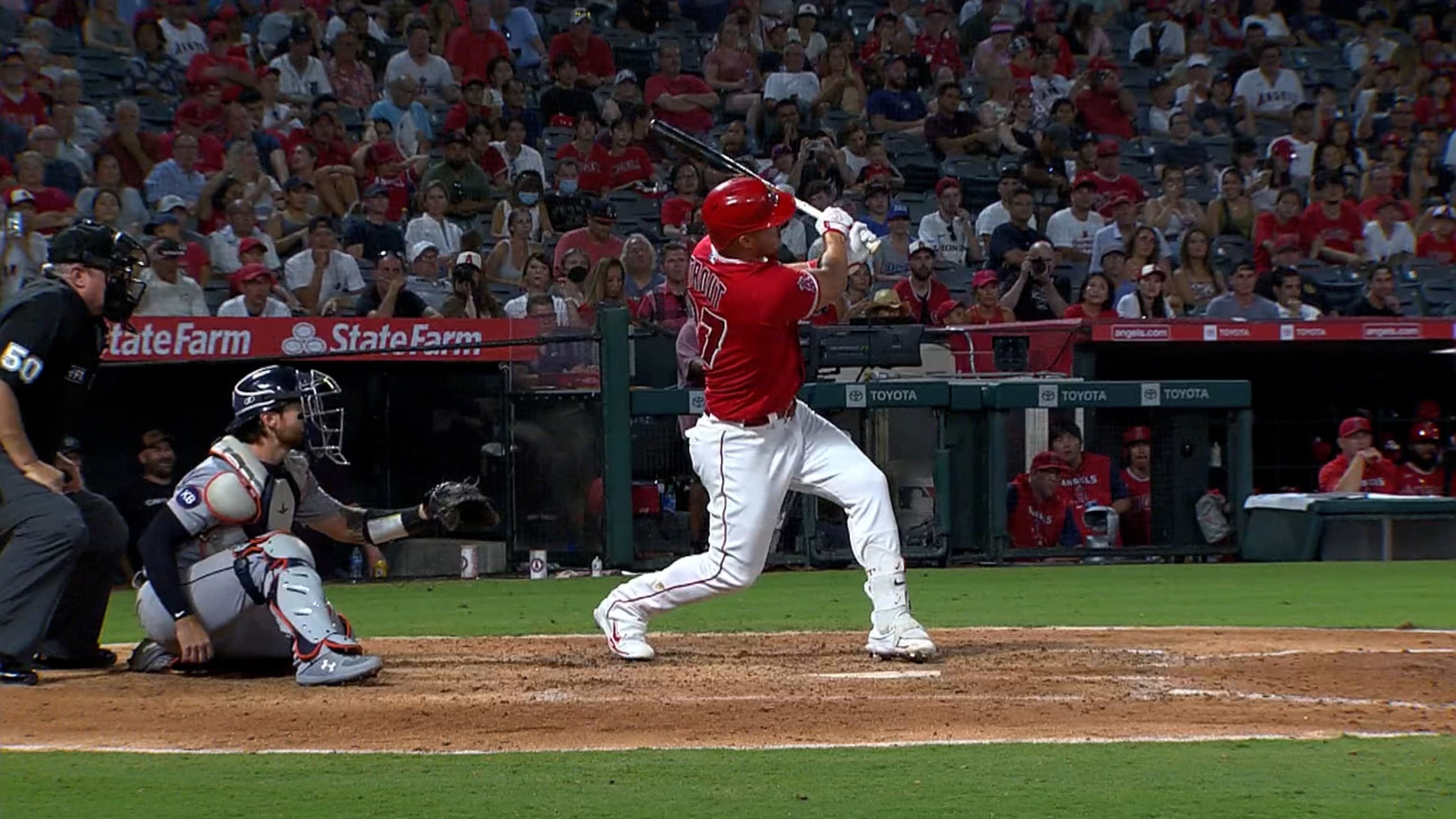 Mike Trout llega a 30 jonrones