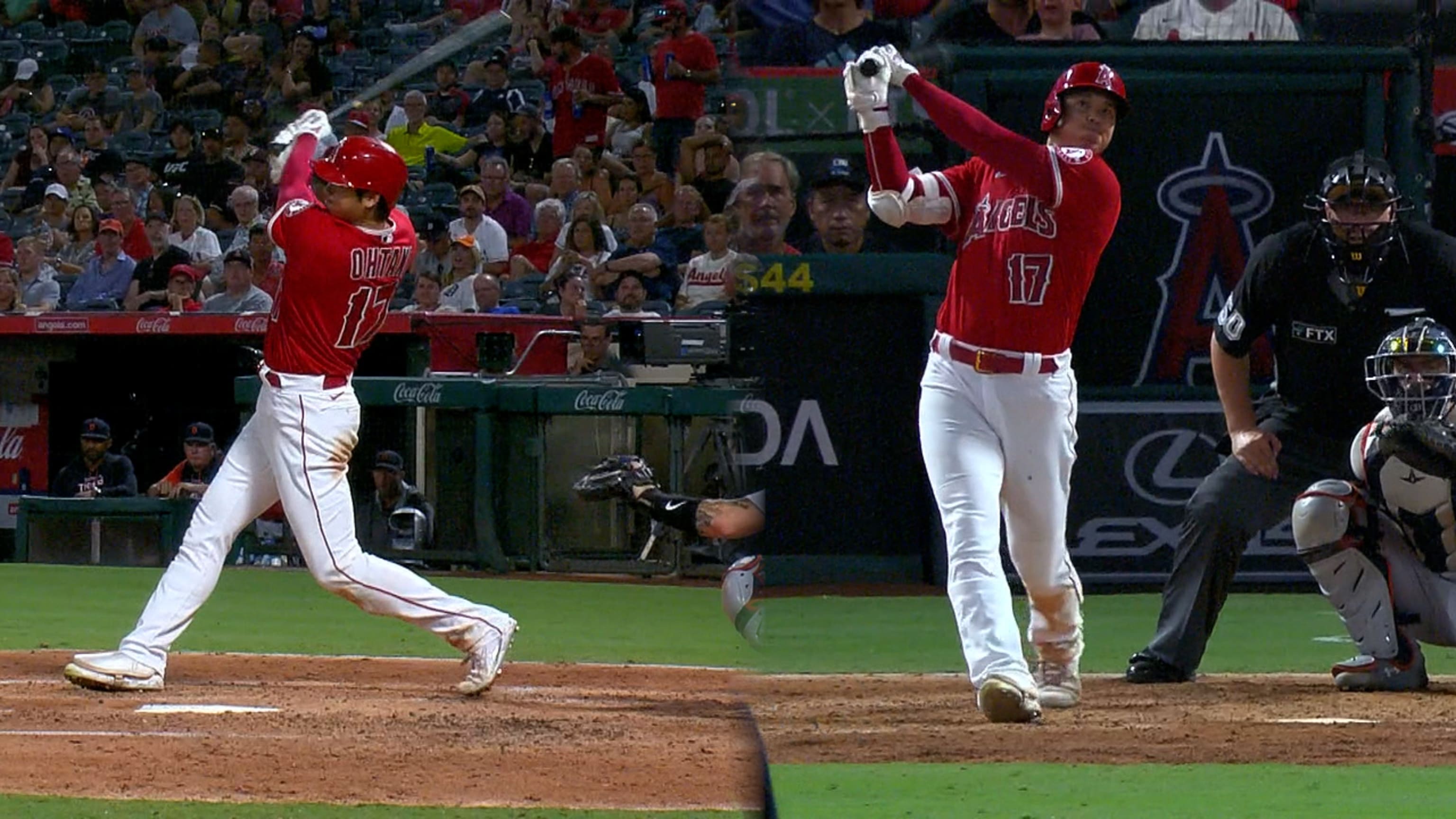 Ohtani pega par de jonrones 