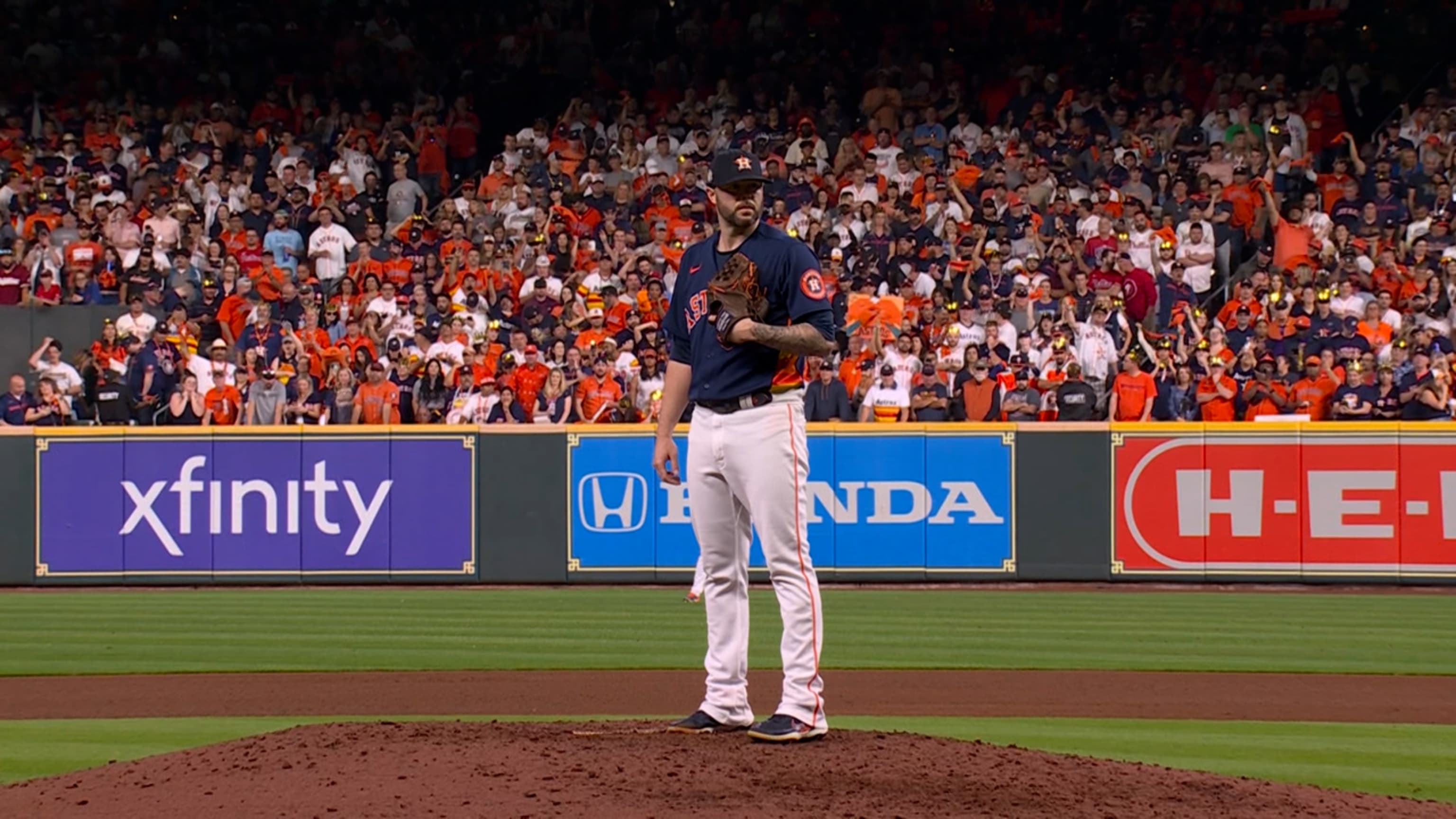 Astros closer Ryan Pressly embodies Texas in ALCS