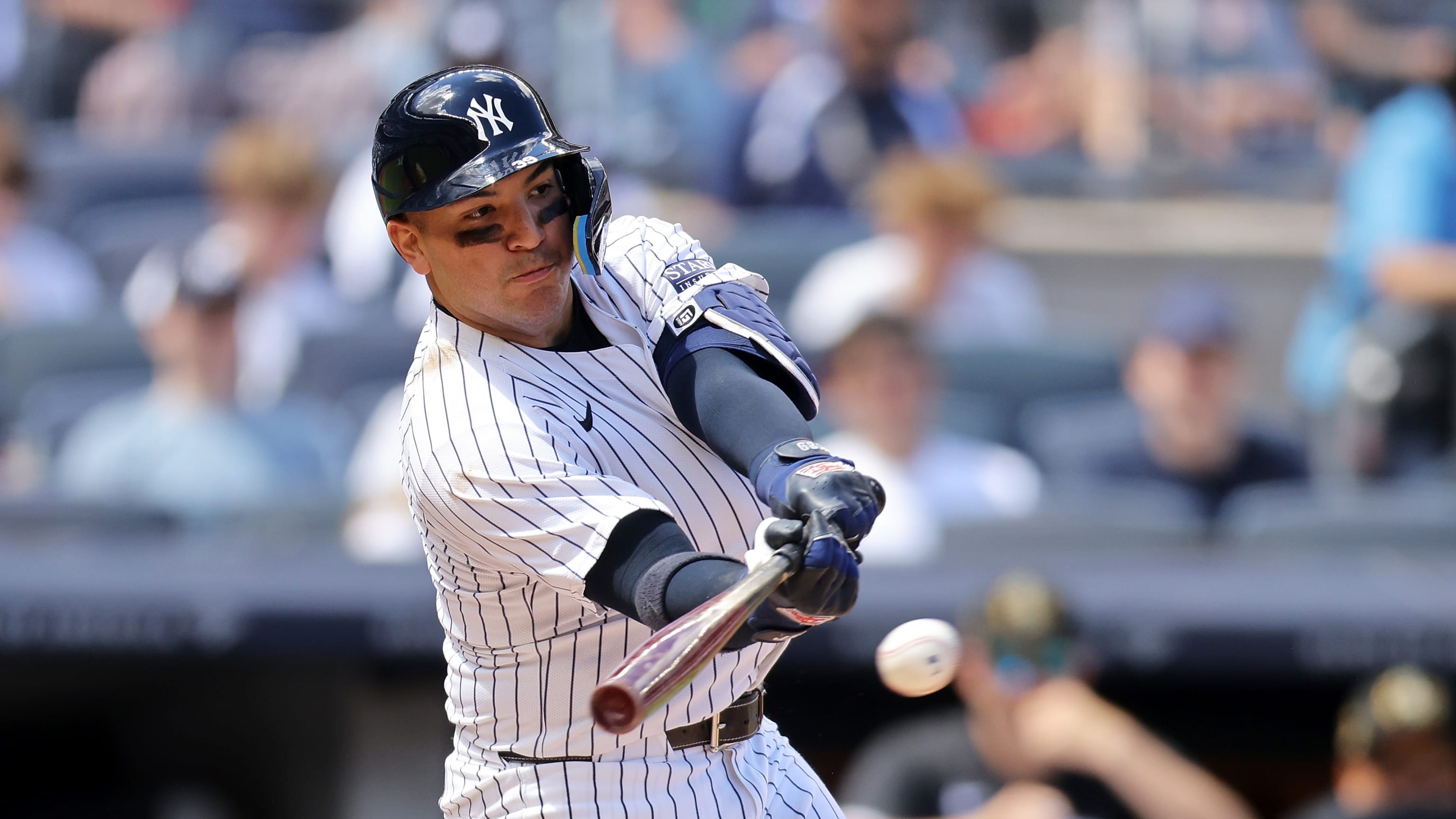 Jose Trevino's two-run single