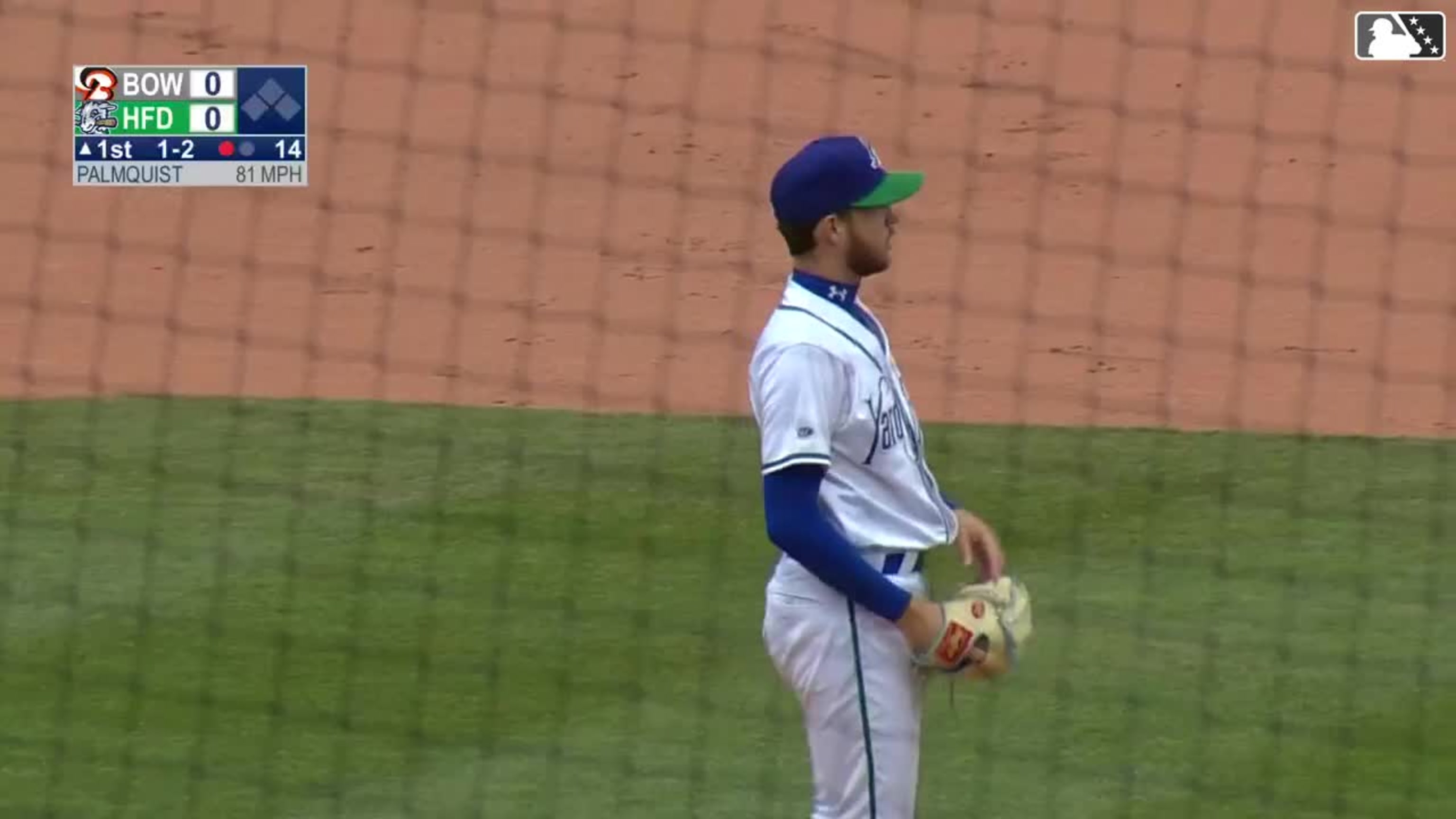 Carson Palmquist's first strikeout