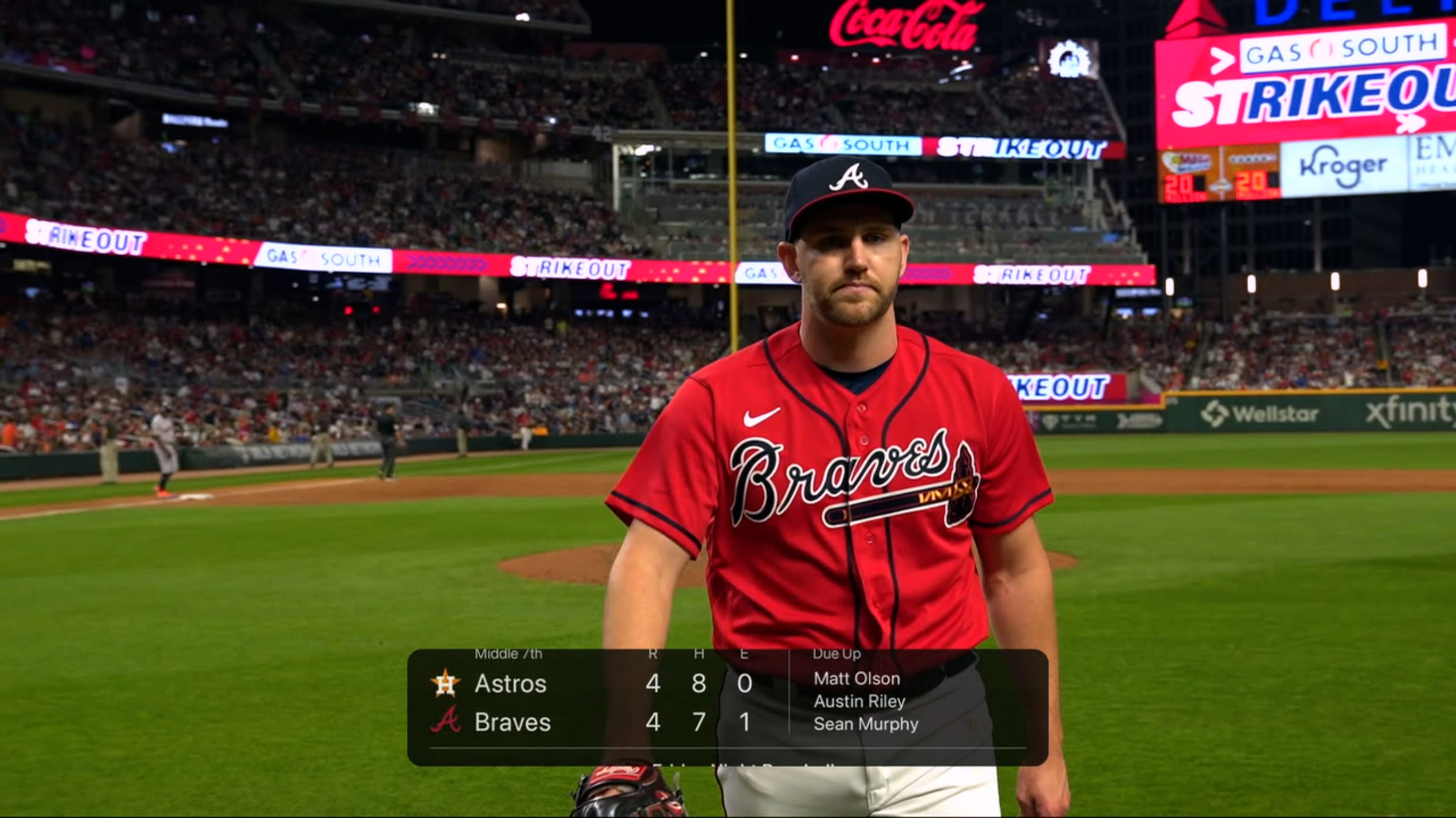 Braves red jersey 2019 outlet