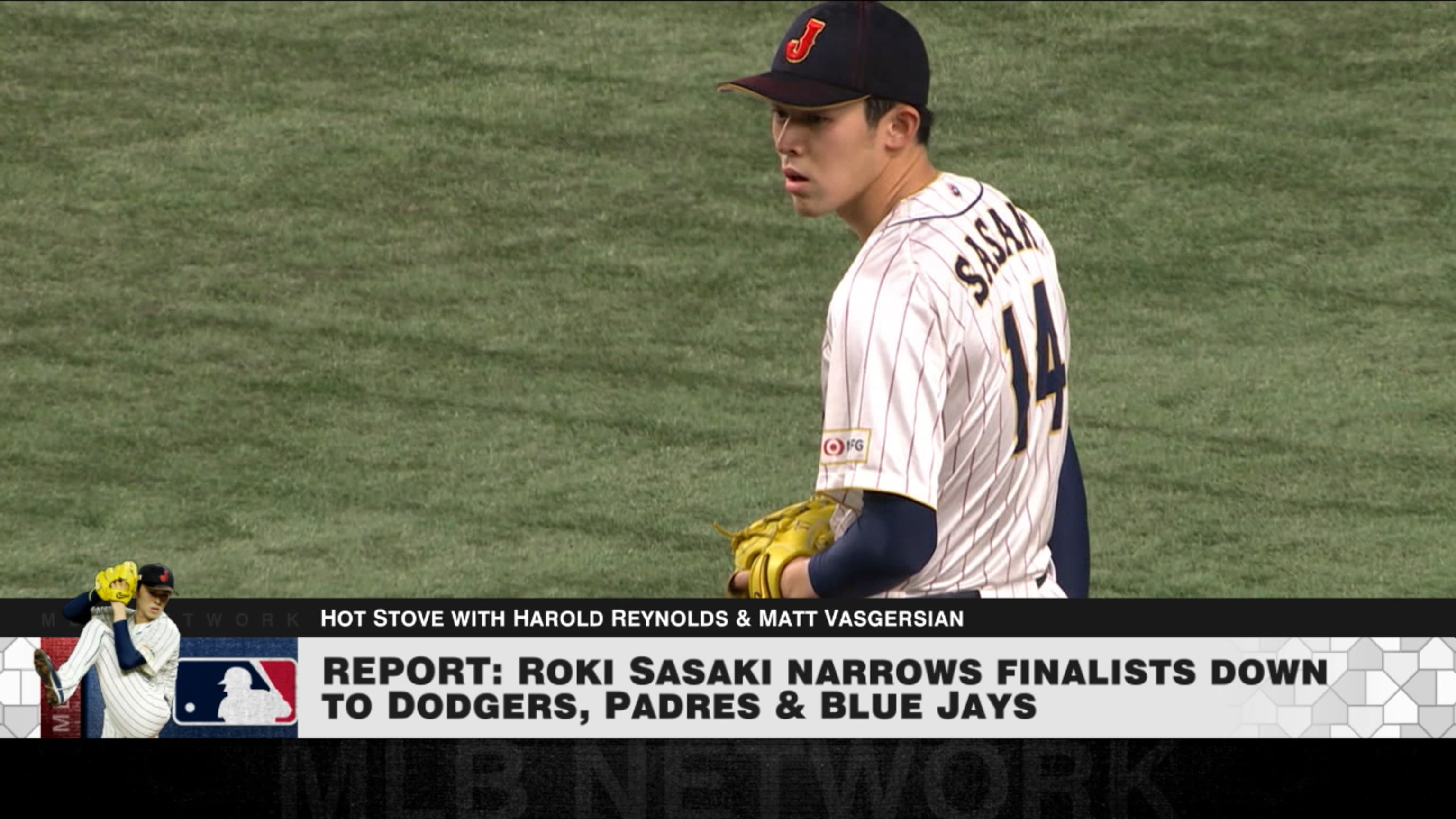 Roki Sasaki narrows his list of teams to sign with