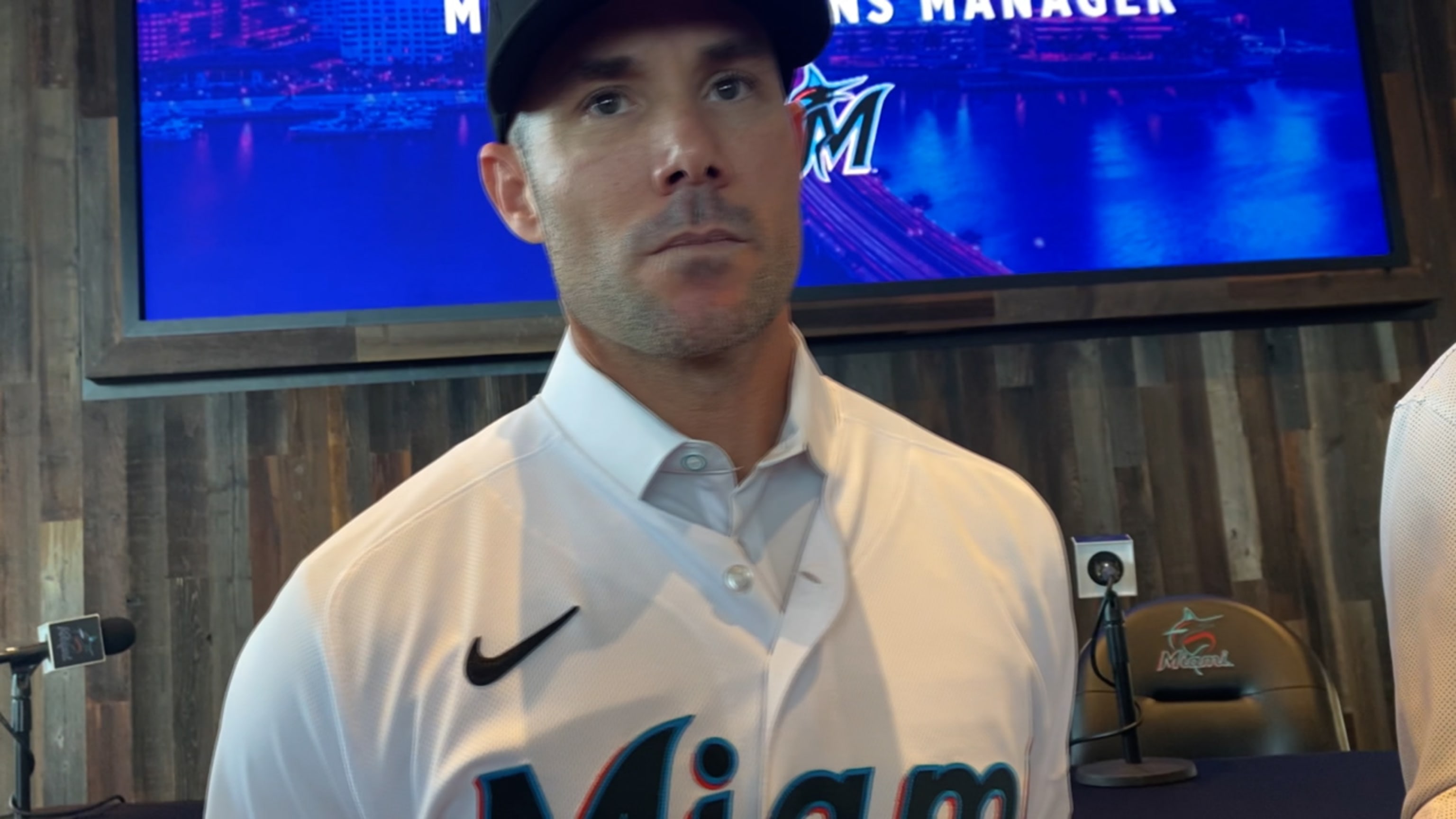Miami Marlins Officially Introduce Skip Schumaker as Team's New Manager –  NBC 6 South Florida